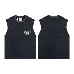 Gallery Dept Letter Pocket Vest Black