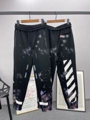 1:1 quality version Starry Smokey Ink Splash Sweatpants