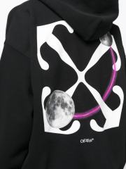 1:1 quality version Bi-Lunar Arrow Print Sweatshirt