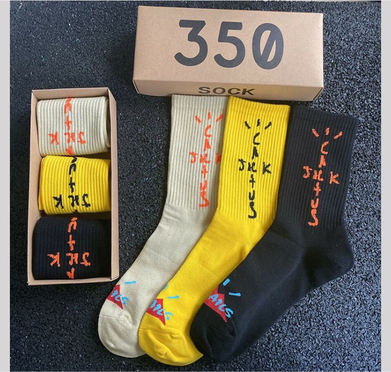 travis scott socks pink