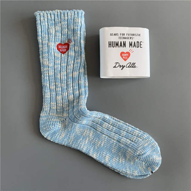 HUMAN MADE Polar Bear Embroidered Socks