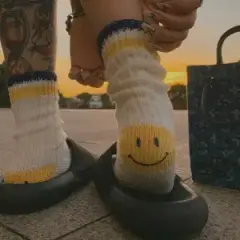 Kapital Smile Face Socks