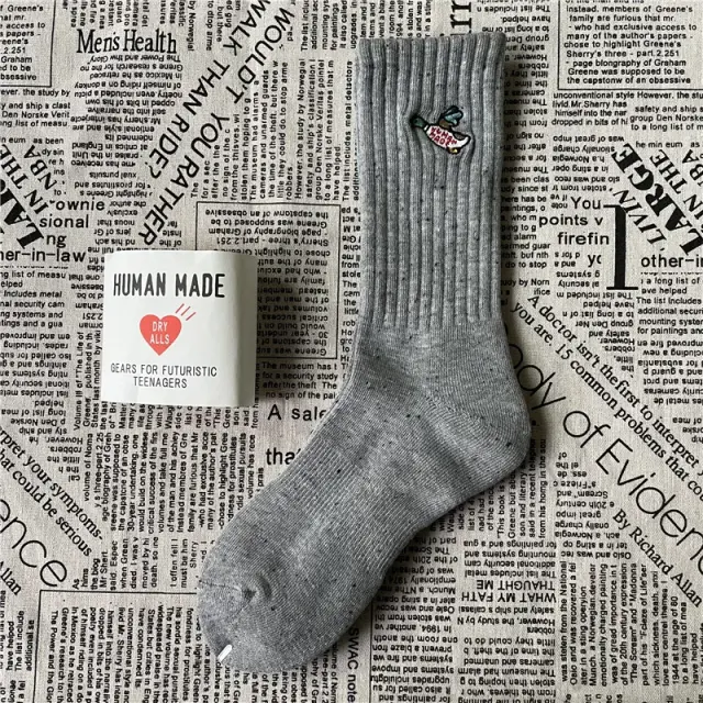HUMAN MADE Little Flying Duck Embroidered Socks