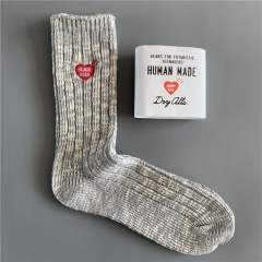 HUMAN MADE Polar Bear Embroidered Socks