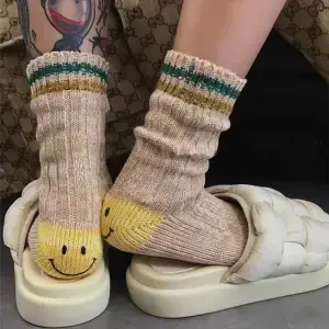 Kapital Smile Face Socks