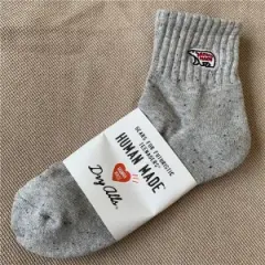 HUMAN MADE Love Heart Embroidered Polar Bear Socks