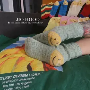 Kapital Smile Face Socks