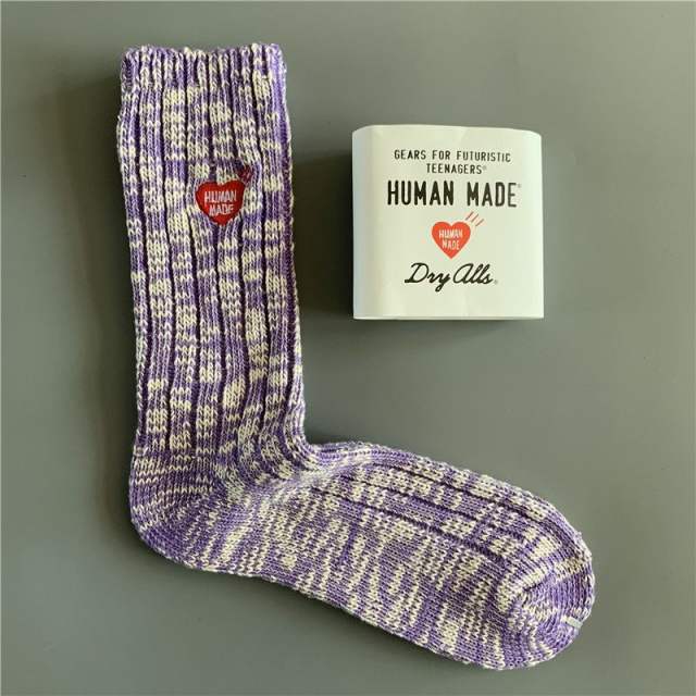 HUMAN MADE Polar Bear Embroidered Socks