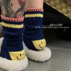 Kapital Smile Face Socks