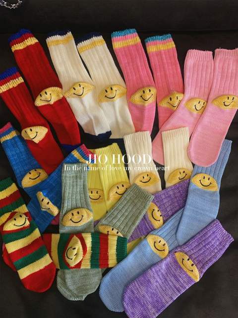 Kapital Smile Face Socks