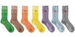 Human Made Love Embroidered Bamboo Cotton Socks