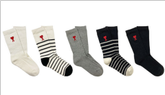 Ami Love Heart Socks 5 Colors