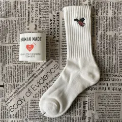 HUMAN MADE Little Flying Duck Embroidered Socks