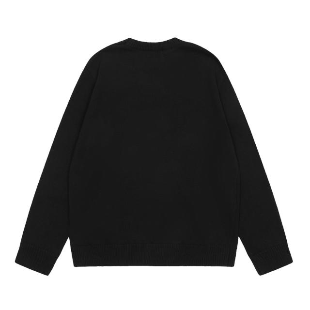 Stussy Swirl Pattern Sweater Green White 3 Colors