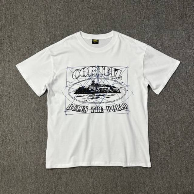 Corteiz Alcatraz Palm Print Tee 6 styles