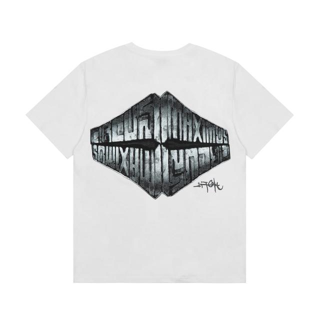 Travis Scott Utopia Merch T-Shirt Black White Style 7