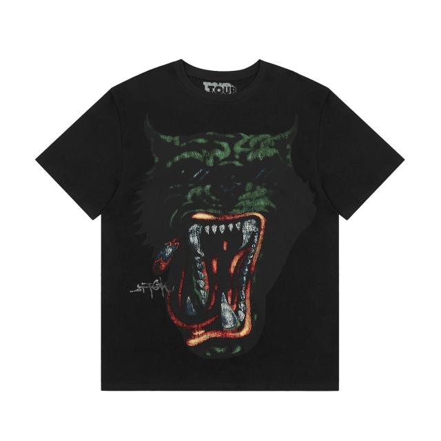 Travis Scott Utopia Merch T-Shirt Black White Style 4