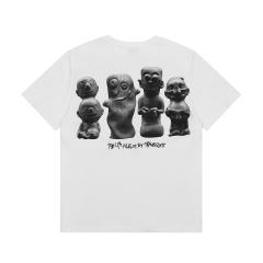 Travis Scott Utopia Merch T-Shirt Black White Style 2