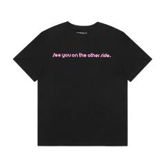 Travis Scott Utopia Merch T-Shirt Black White Style 3