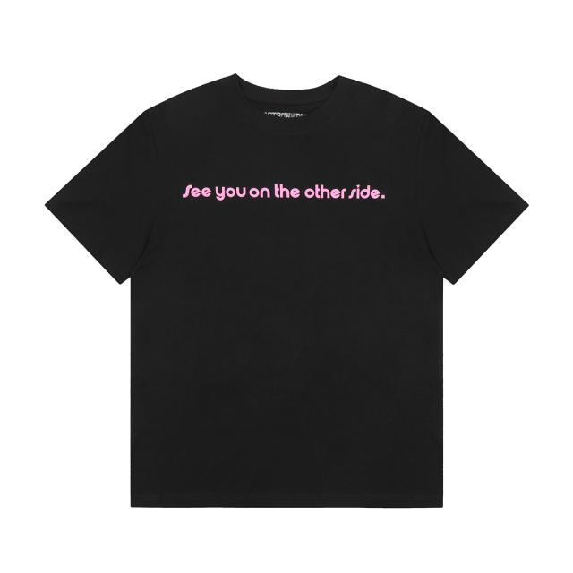 Travis Scott Utopia Merch T-Shirt Black White Style 3