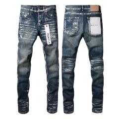 [Best Quality]1:1 PURPLE BRΑND Embroidered Logo Jeans 23SS Pants #9040