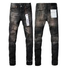 [Best Quality]1:1 PURPLE BRΑND Rust-colored Wash Water Jeans