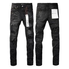[Best Quality]1:1 PURPLE BRΑND Embroidered Logo Jeans #9045
