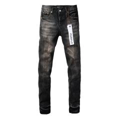 [Best Quality]1:1 PURPLE BRΑND Rust-colored Wash Water Jeans