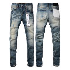 [Best Quality]1:1 PURPLE BRΑND Embroidered Logo Jeans 23SS Pants #9055