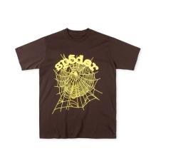 Spider Classic Gold Spider Web Monogram Tee