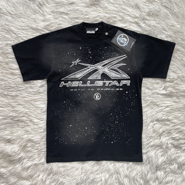 Hellstar Brain Star Print Tee Black