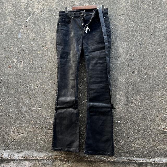 R*ck Οwens Micro-Bell Jeans Black