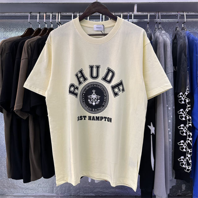 Rhude Circle Letters Tee 3 Colors