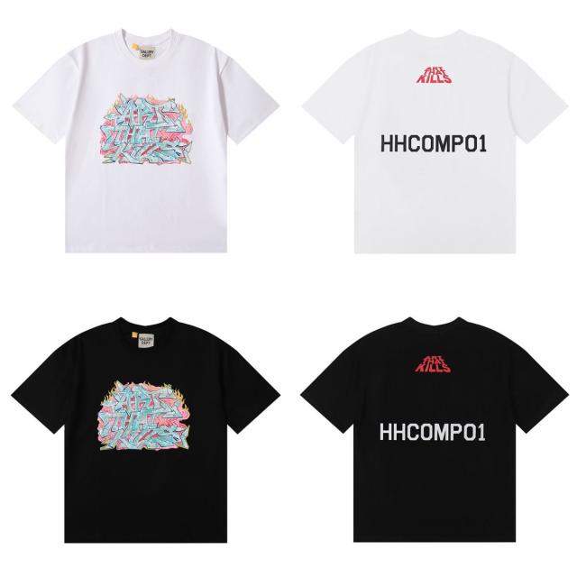GD HHCOMP01 Letters Tee Black White