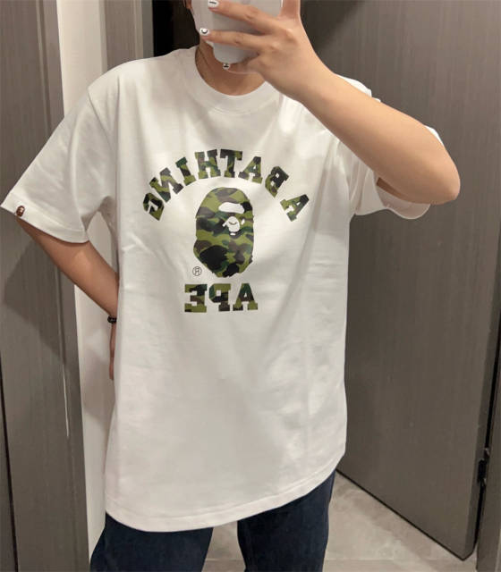 1:1 Small Green Head Tee Black White