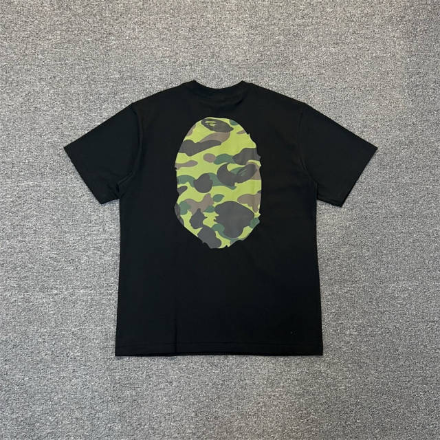1:1 Big Green Head Tee Black White