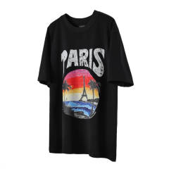 BLCG The Sunset Tower Print Tee Black