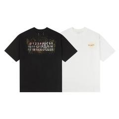 MM6 Color Spray Painting Tee Black White