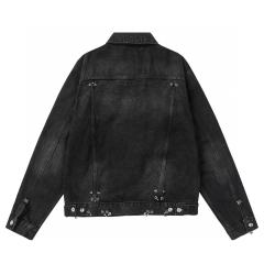 BLCG Clasp Jean Jacket Black