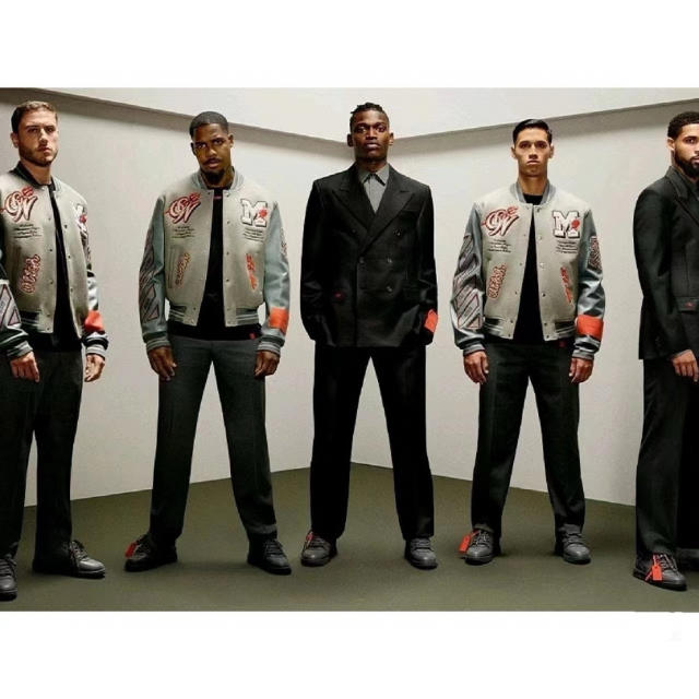 OW AC Milan Embroidered Devil Jacket