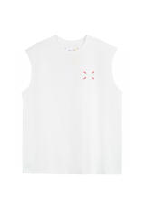 MM6 Basic Vest  White And Black