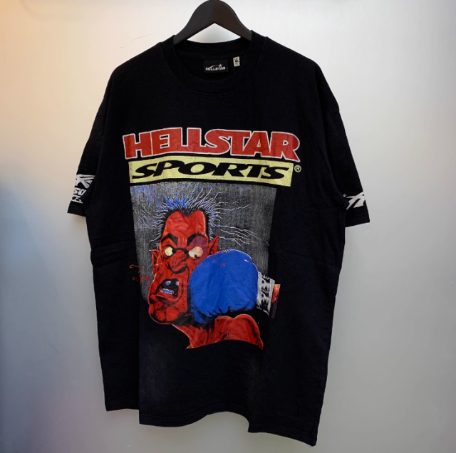 Hellstar Knock-Out T-Shirt Black