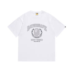Bape A Bathing Ape BUSY WORKS T-Shirt Tee Black White