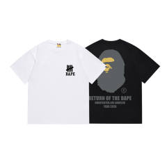 Bape A Bathing Ape Big Logo T-Shirt Tee Black White