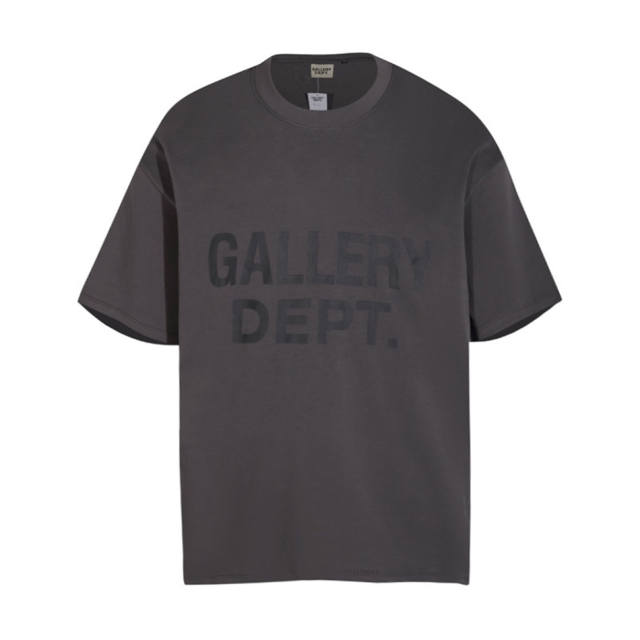 Gallery Dept Basic Shining T-shirt Black Gray