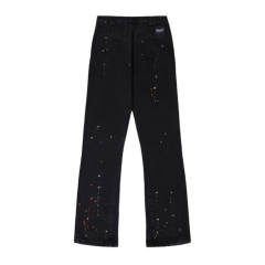 Gallery Dept Black Splatter Jeans Pants
