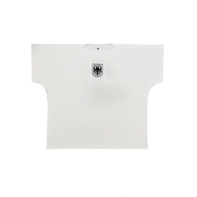 Yeezy x Gosha Kanye Vultures Russian Black Dog Black White T-Shirt Oversized