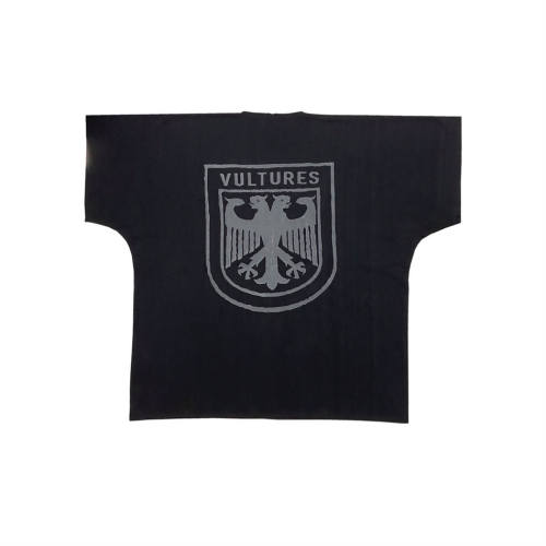 Yeezy x Gosha Kanye Vultures Russian Black Dog Black White T-Shirt Oversized