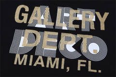 Gallery Dep Miami Shining T-shirt Pink Black