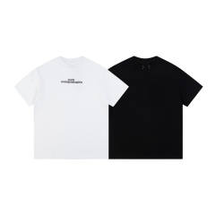 Maison Margiela MM6 Reversible Embroidery T-Shirt Black White